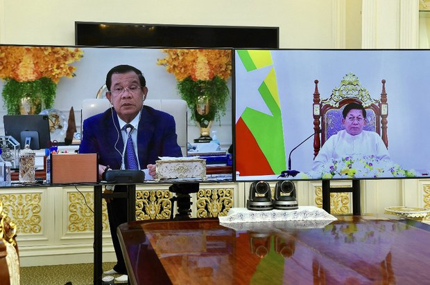 Cambodia’s Hun Sen gives up on Myanmar