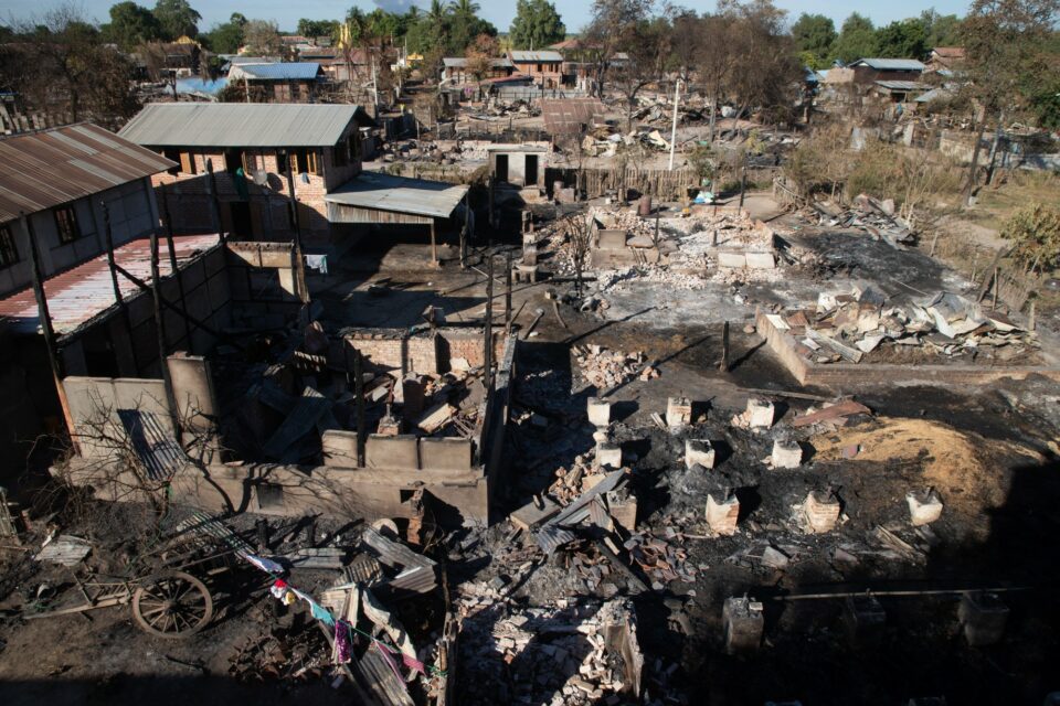Myanmar junta raid and burn 20 villages over 3 days in Sagaing region