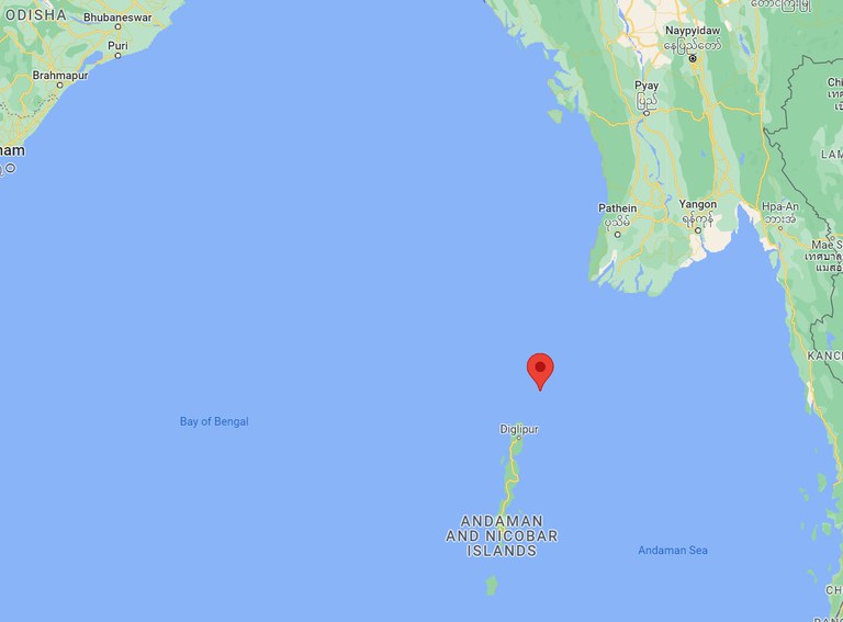 New construction spotted on Myanmar island