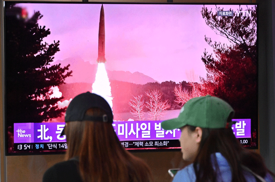 North Korea fires ballistic missiles in leader Kim’s absence for Russia