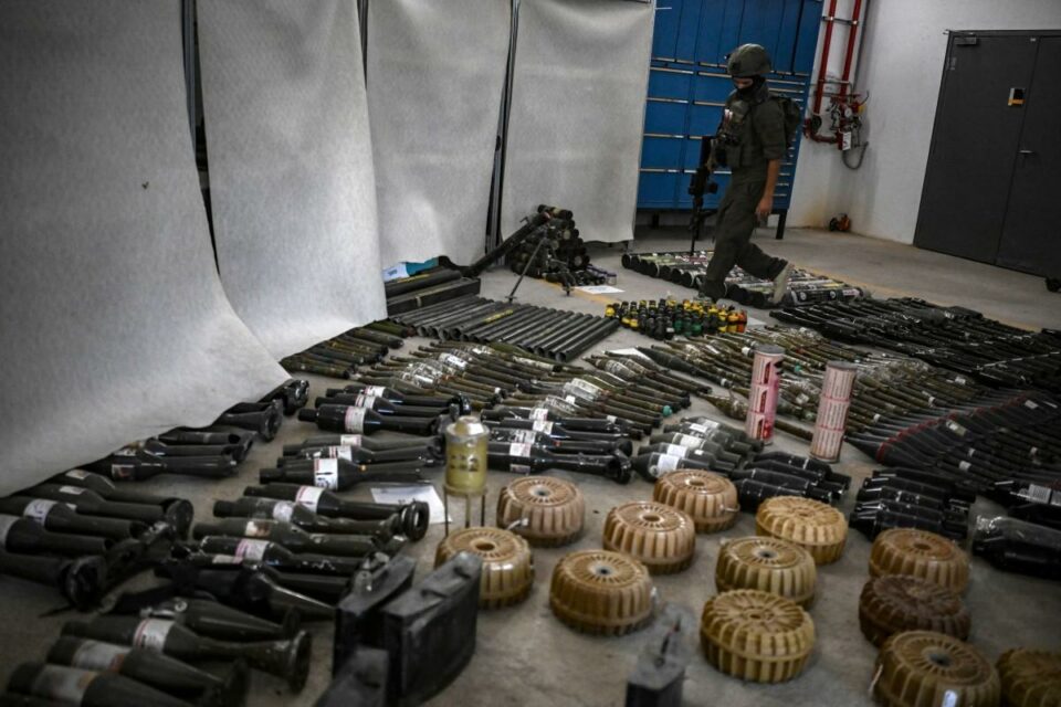 Hamas uses N Korea, Iran arms in its Israel assault, military says
