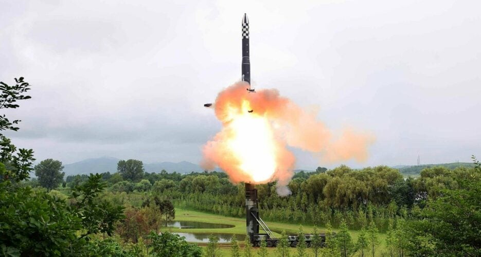 N Korea fires apparent long-range ballistic missile