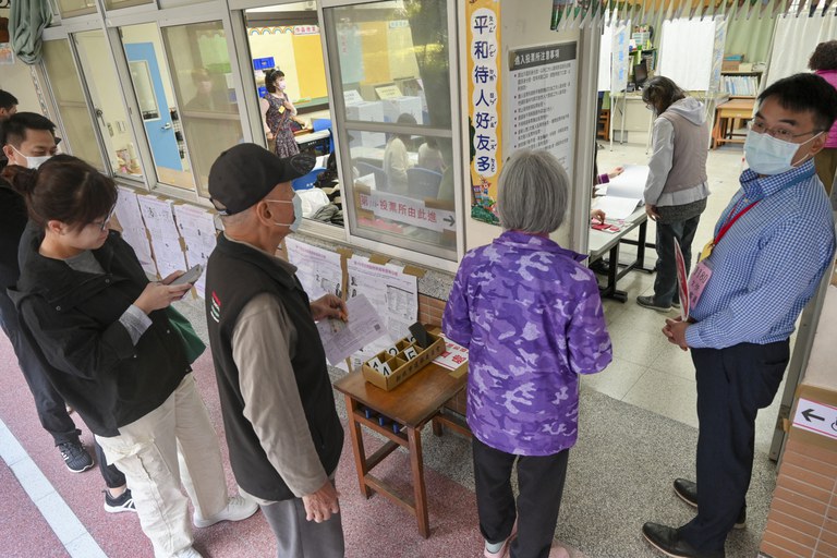 Polls open in Taiwan’s pivotal presidential election