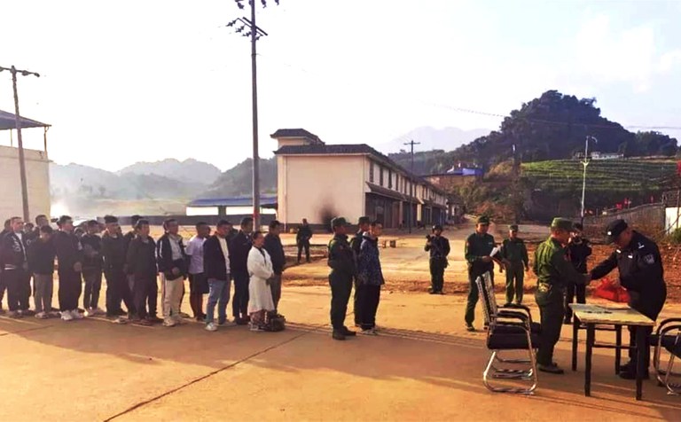 Myanmar resistance army deports nearly 60 Chinese nationals