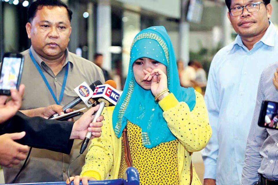 Forced to work as maids in Saudi Arabia, Cambodians beg to be repatriated