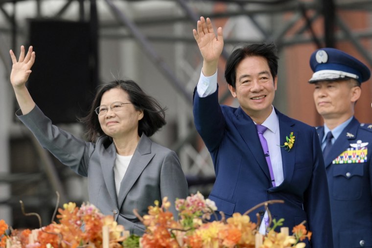 Lai Ching-te sworn in as Taiwan’s president