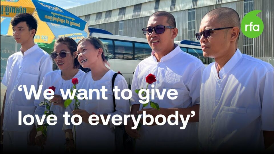Prosecutors play videos of environmental activists at Cambodian trial