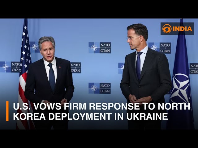 US vows ‘firm response’ to North Korea for sending troops to Russia