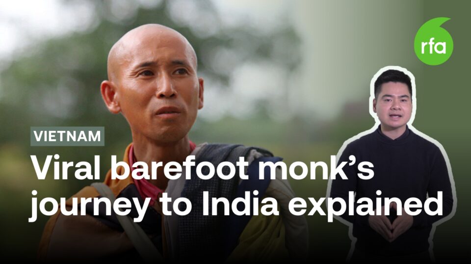 EXPLAINED: Why is an internet-famous Vietnamese monk on a trek to India?