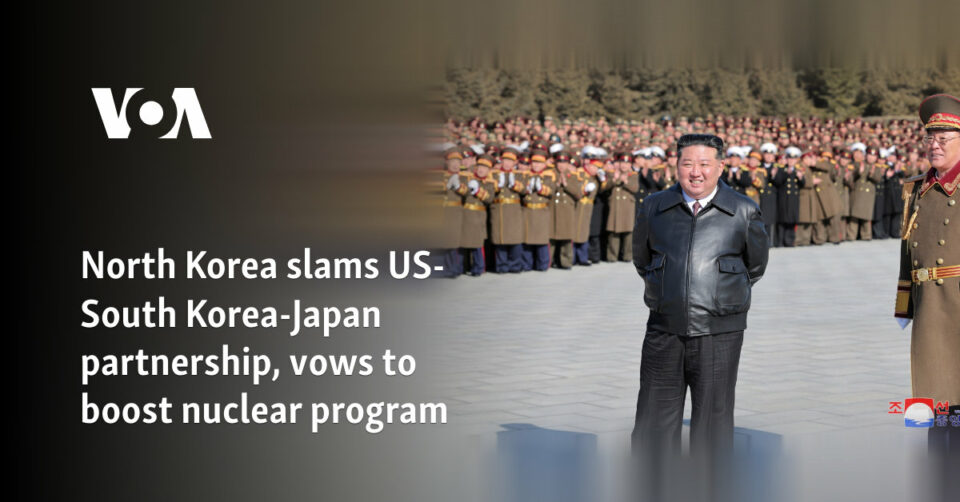 North Korea vows to bolster nuclear forces as US, Japan hold summit