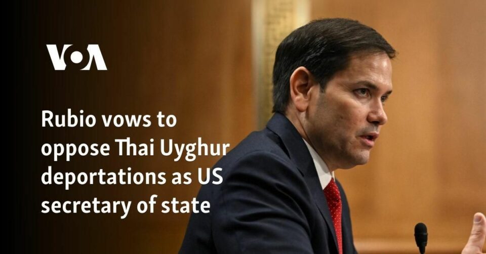 Vietnamese in Thailand hope stern US response on Uyghurs might deter deportations