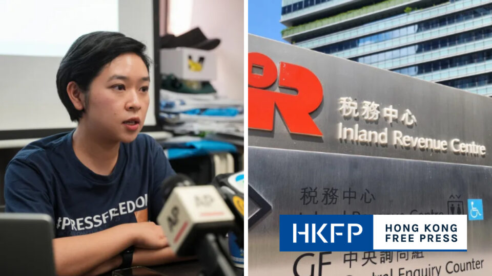 Hong Kong journalists face tax audits in latest pressure on independent media