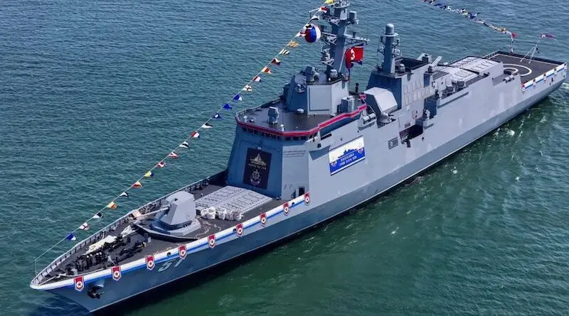 North Korean warship tough to salvage after launch failure, analysts say