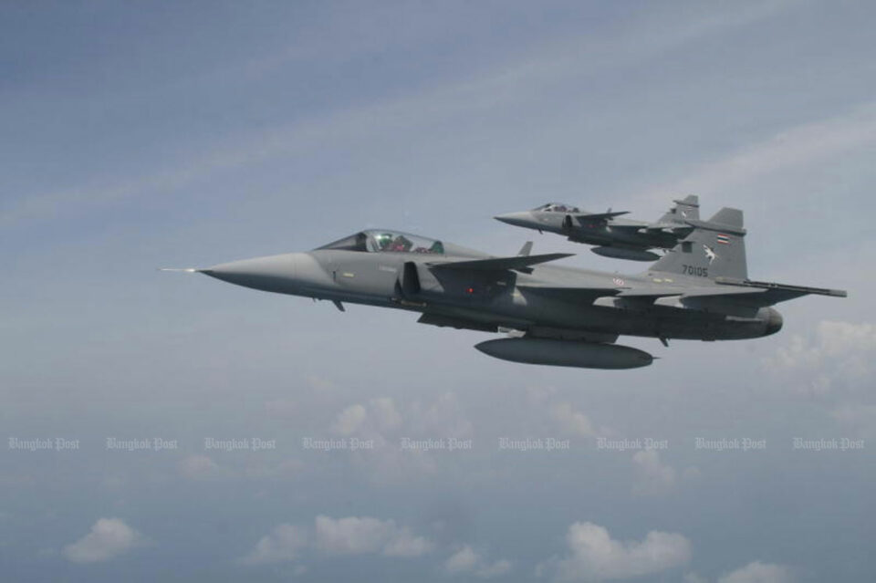 Thai air force chooses Swedish Gripen jets over the US F-16