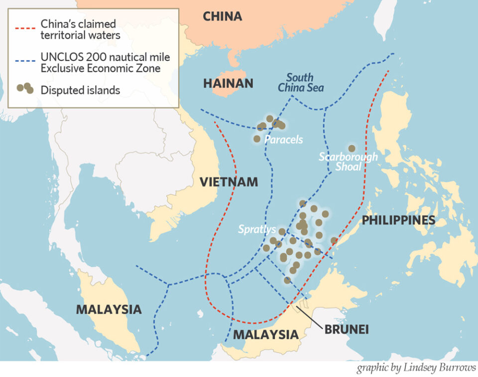 Vietnam enters fray at disputed South China Sea sandbank