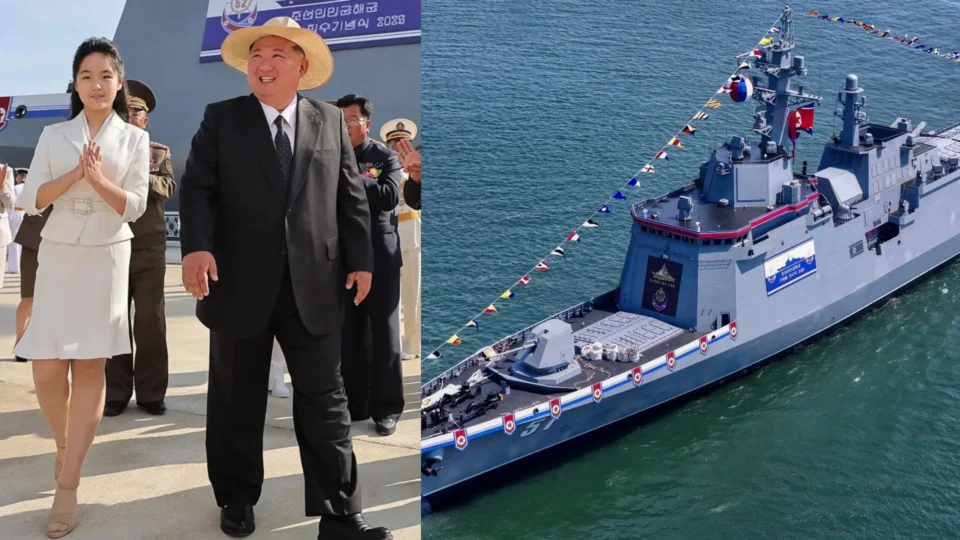 North Korea relaunches ‘restored’ warship with fanfare, 3 weeks after failure