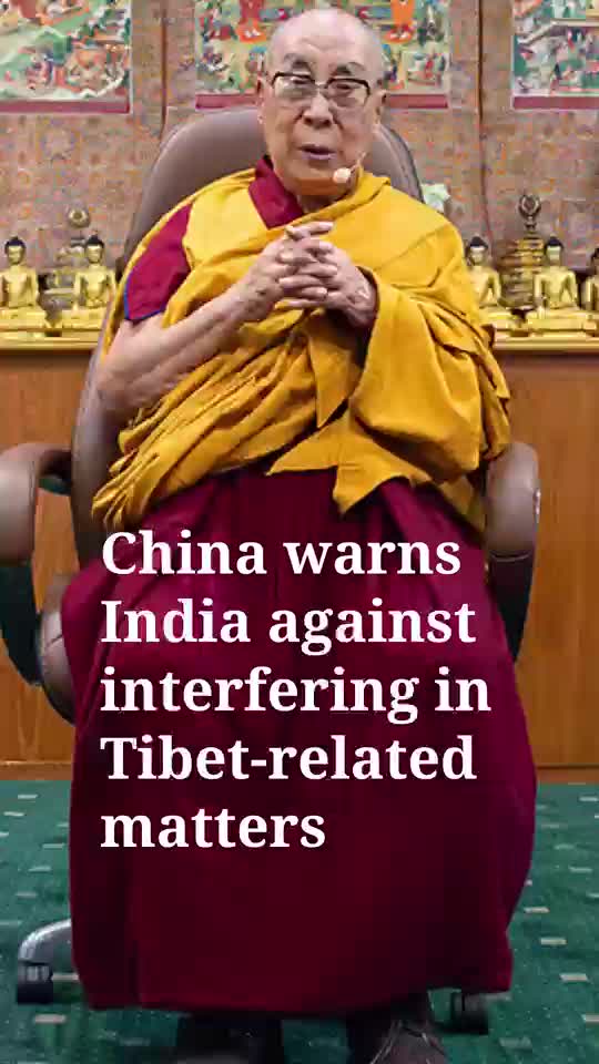 Dalai Lama succession: China warns India against interfering in Tibet-related matters